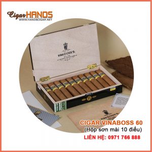 Cigar Vinaboss 60, hộp sơn mài 10 điếu-1