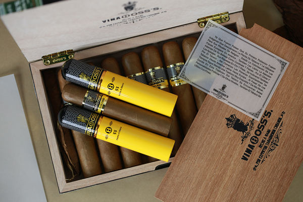 Cigar Vinaboss 55 hộp gỗ 10 điếu -4-1